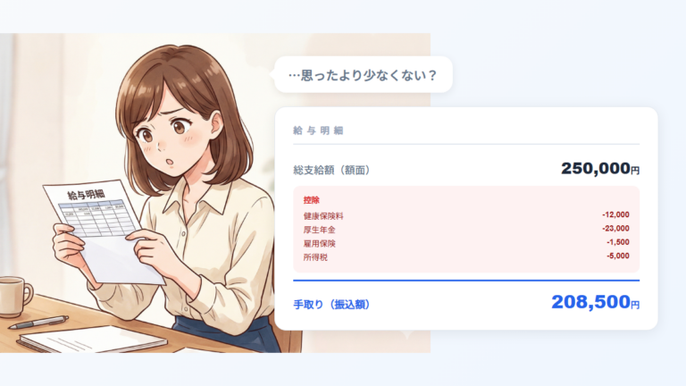 「思ったより少なくない？」&mdash;&mdash;初任給のリアル